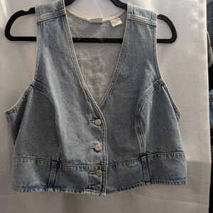 Levi's Gray XXL Denim Vest